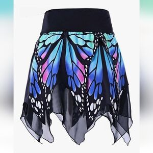 Butterfly Print Skirt Size Small